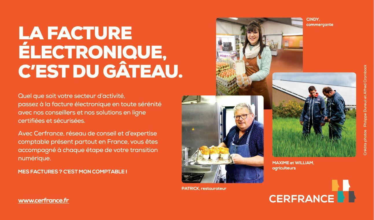 La facture électronique, c'est du gâteau !